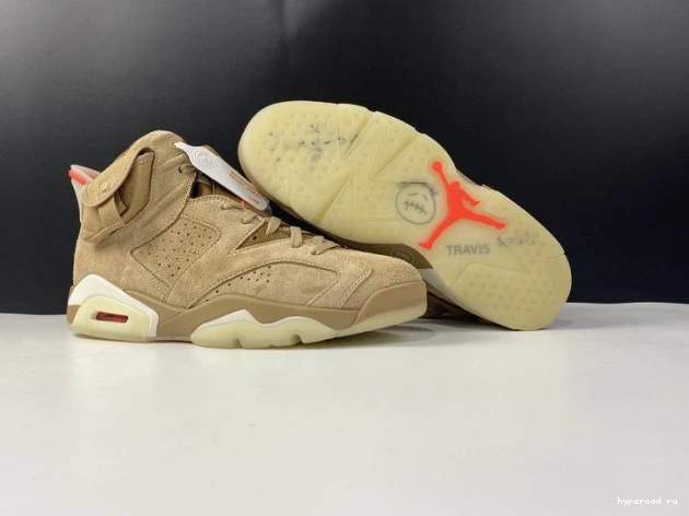 6 Khaki Air Jordan DH0690-200 Travis British Scott Retro 0707